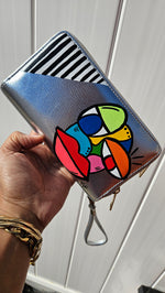 Load image into Gallery viewer, Silver Peculiar People Wallet
