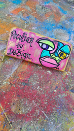 Load image into Gallery viewer, Gold Quilted Peculiar People Wallet
