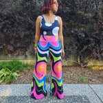 Load image into Gallery viewer, Wave Palazzo Pants
