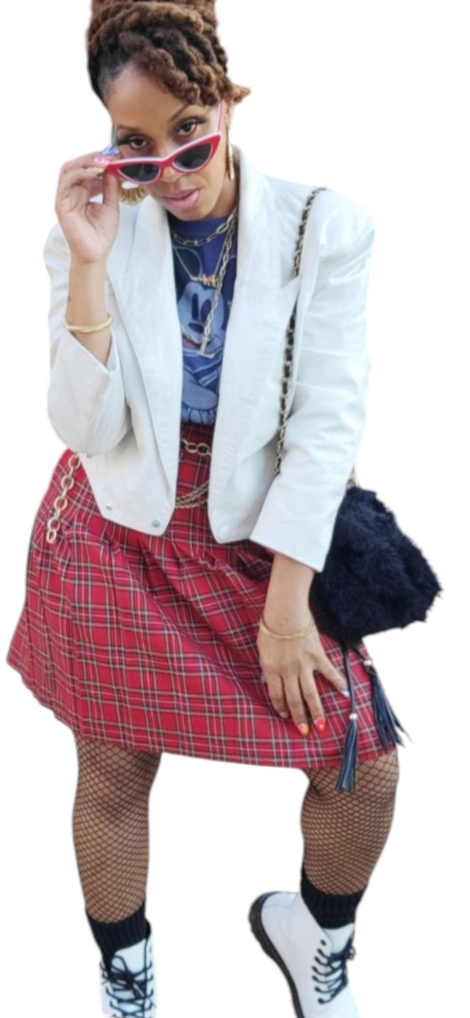 Pretty in Plaid Skirt