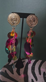 Load and play video in Gallery viewer, A Cute lil Coin Earrings
