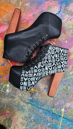 Load image into Gallery viewer, Peculiar Jeffrey Campbell Platforms
