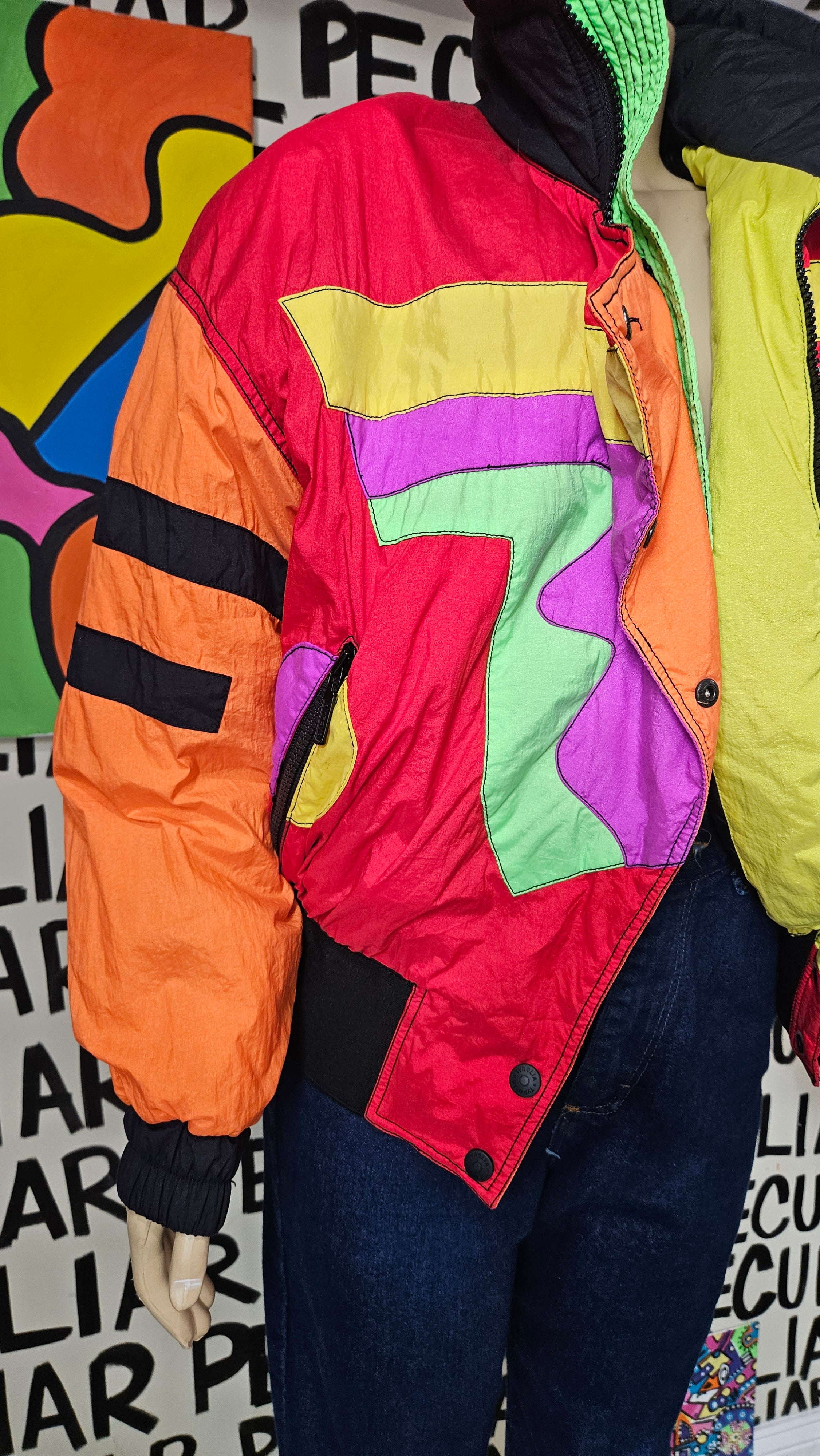 Colorful Ski Coat