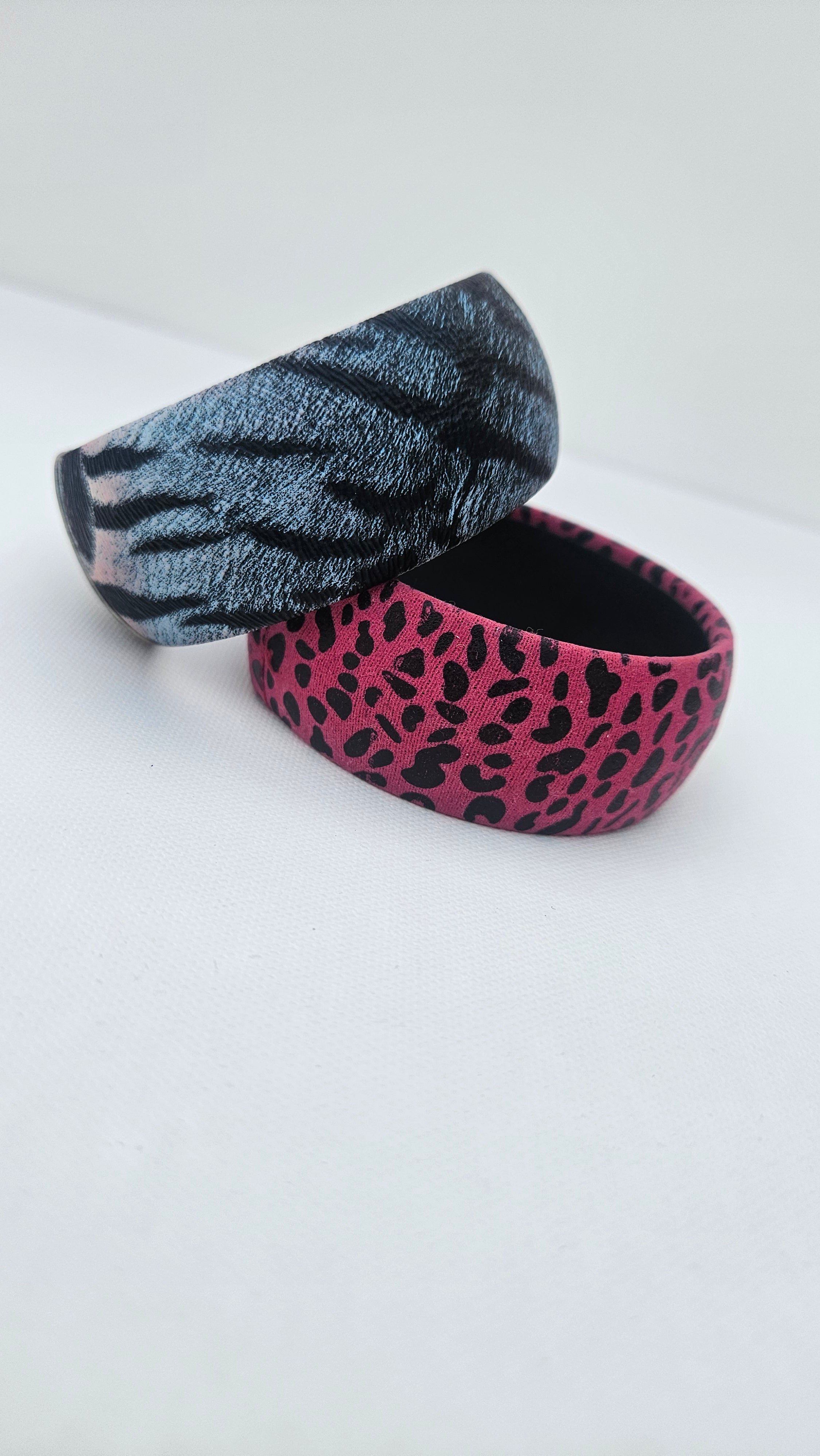 Y2K Animal Print Bangles
