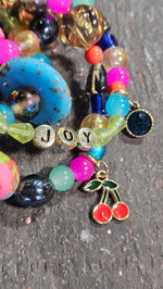 Load image into Gallery viewer, Fruit of the Spirit "Joy" Beaded Bracelets
