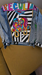 Load image into Gallery viewer, Peculiar LAIdy denim Jacket
