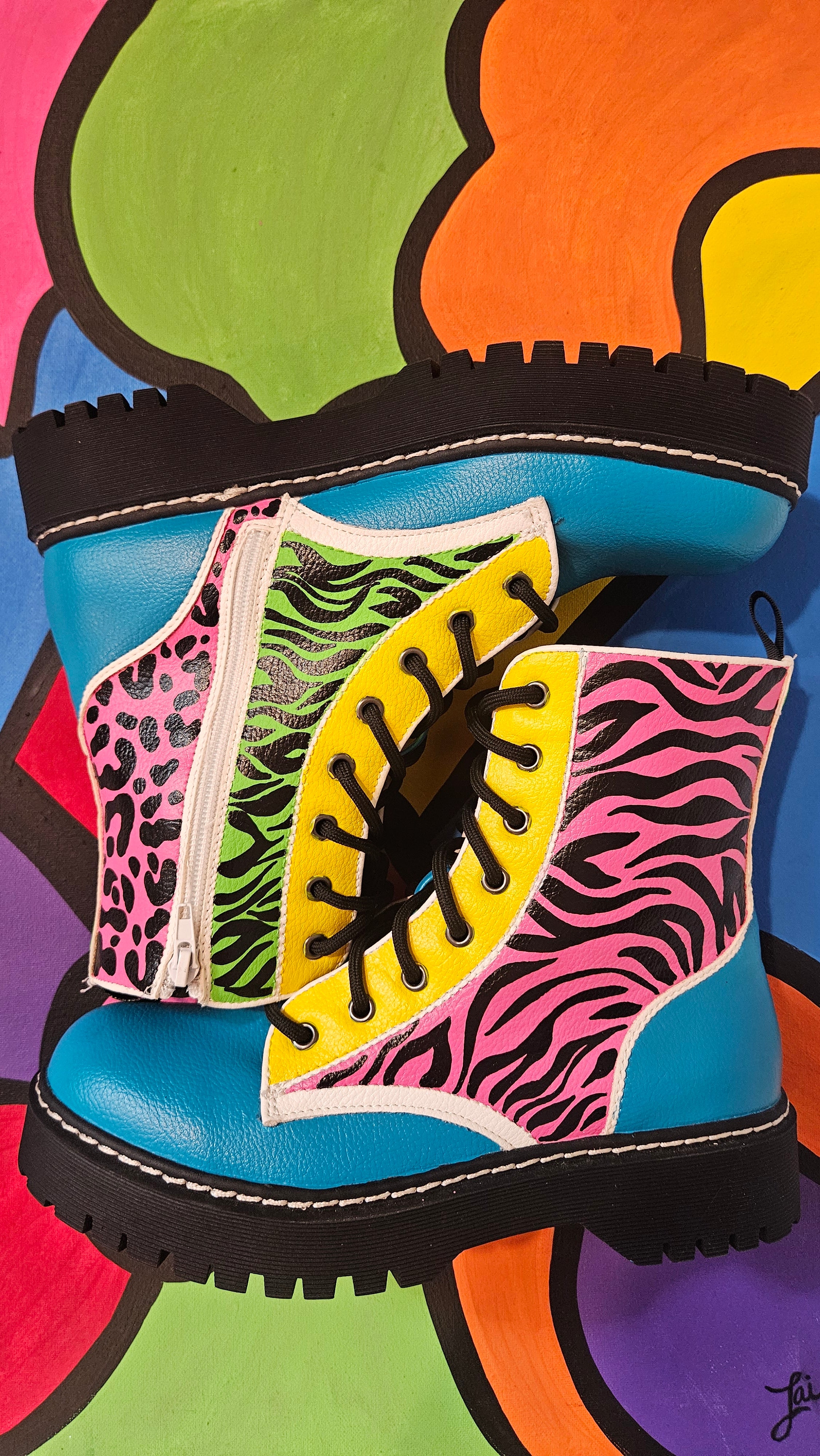 Malindi Handpainted Boots