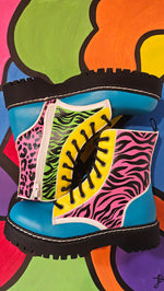 Load image into Gallery viewer, Malindi Handpainted Boots
