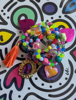 Load image into Gallery viewer, Fruit of the Spirit "Love" Beaded Bracelets
