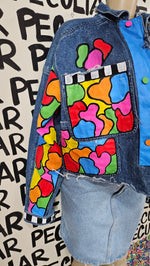 Load image into Gallery viewer, The Moné Signature Denim Jacket
