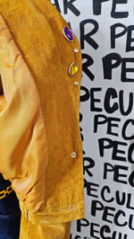 Load image into Gallery viewer, Mustard Cropped Jacket
