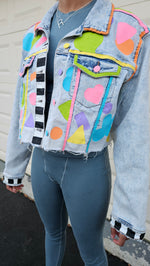 Load image into Gallery viewer, 80s Baby Denim Jacket
