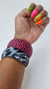 Y2K Animal Print Bangles