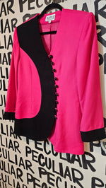 Load image into Gallery viewer, Black Pink Blazer
