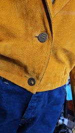 Load image into Gallery viewer, Mustard Cropped Jacket
