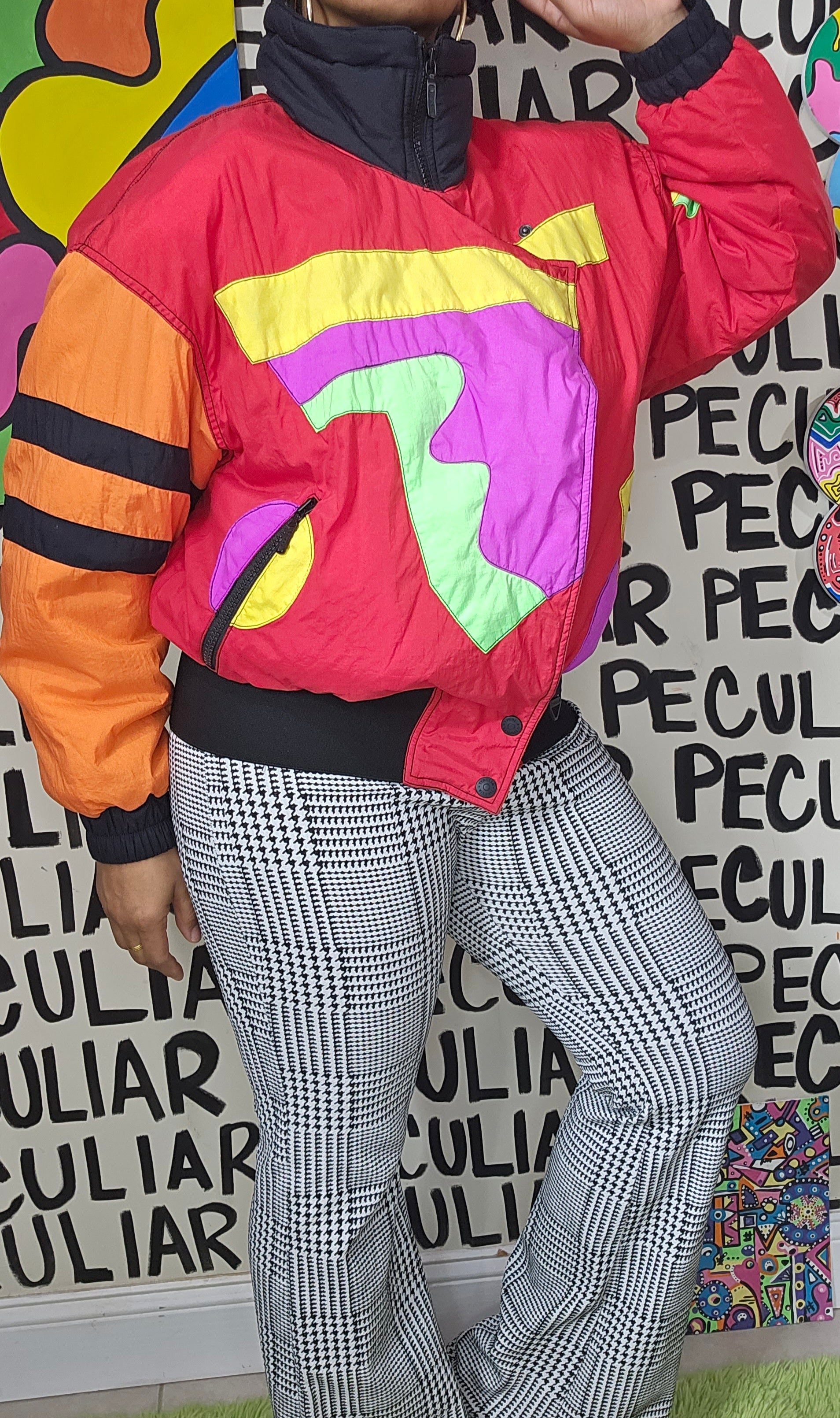 Colorful Ski Coat