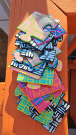 Load image into Gallery viewer, Peculiar Puzzle Piece Earrings
