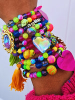 Load image into Gallery viewer, Fruit of the Spirit "Love" Beaded Bracelets
