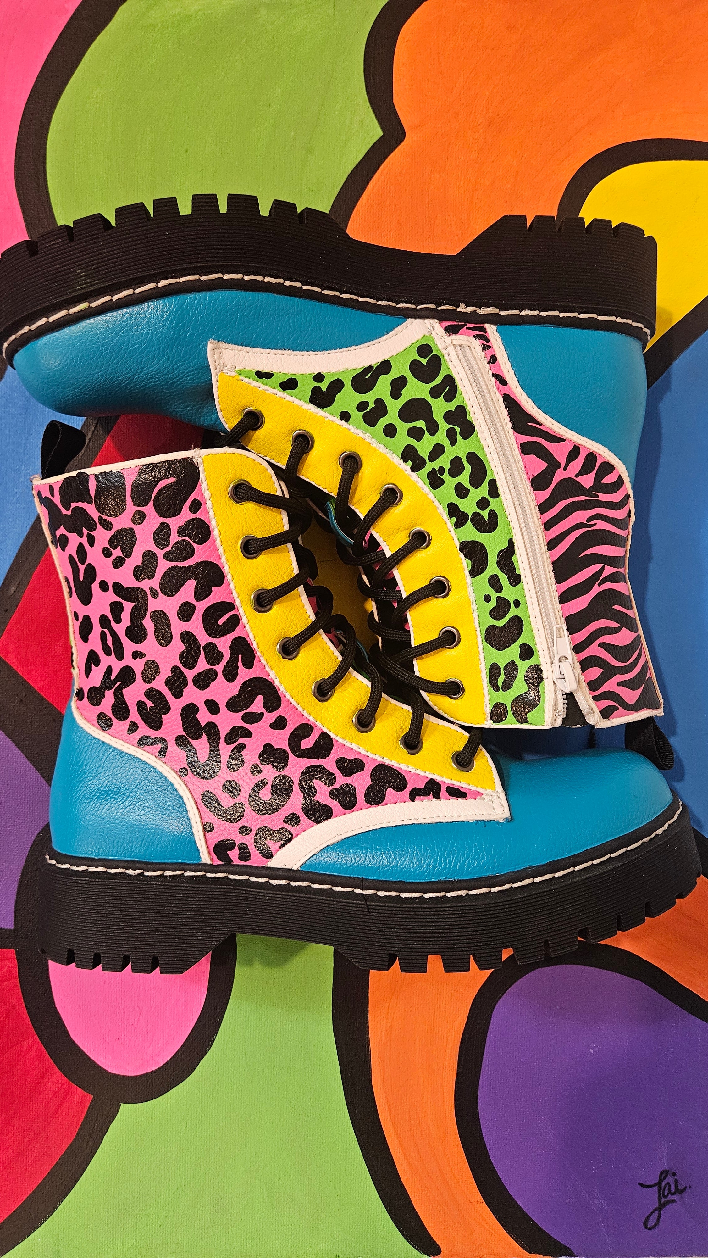 Malindi Handpainted Boots