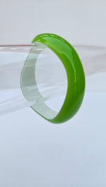 Load image into Gallery viewer, Lime Green Groovy Bangle
