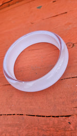 Load image into Gallery viewer, Frosted White Bangle
