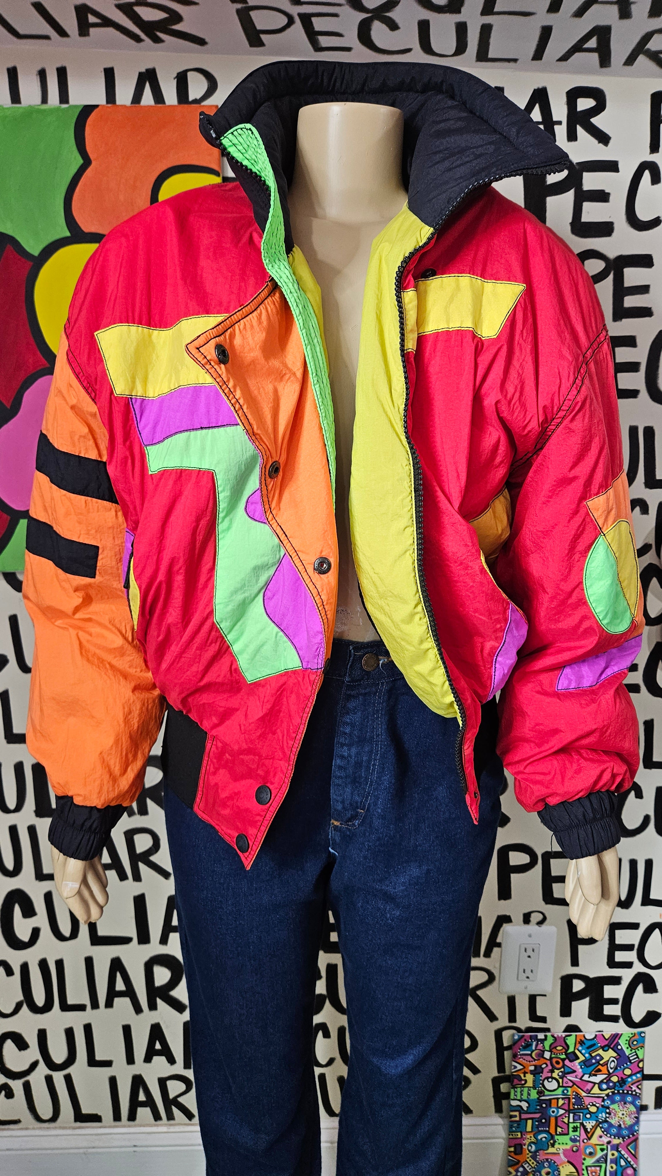 Colorful Ski Coat