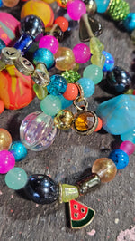Load image into Gallery viewer, Fruit of the Spirit "Joy" Beaded Bracelets
