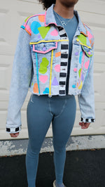 Load image into Gallery viewer, 80s Baby Denim Jacket
