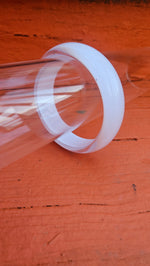Load image into Gallery viewer, Frosted White Bangle
