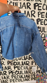 Load image into Gallery viewer, The Moné Signature Denim Jacket
