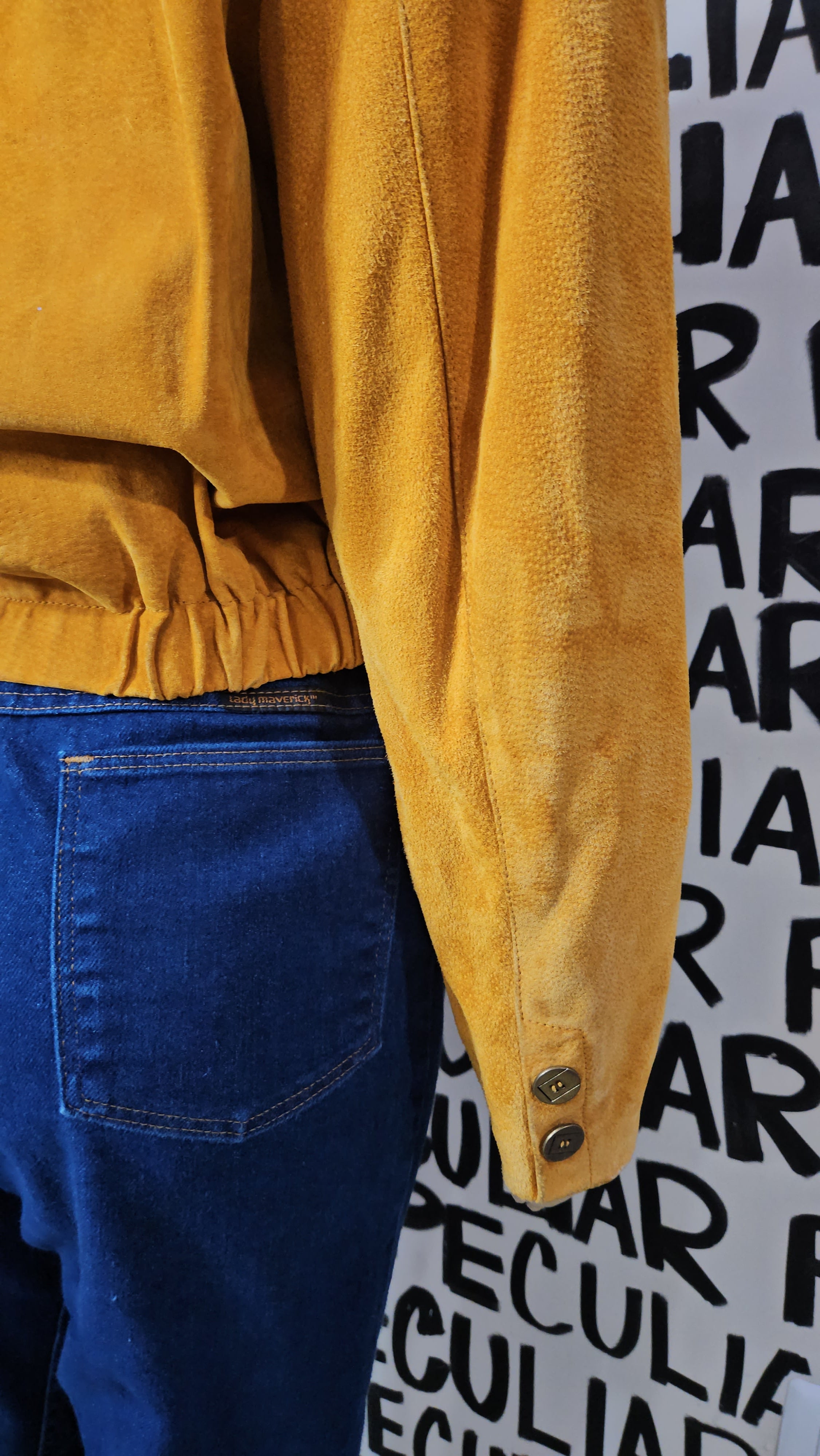 Mustard Cropped Jacket