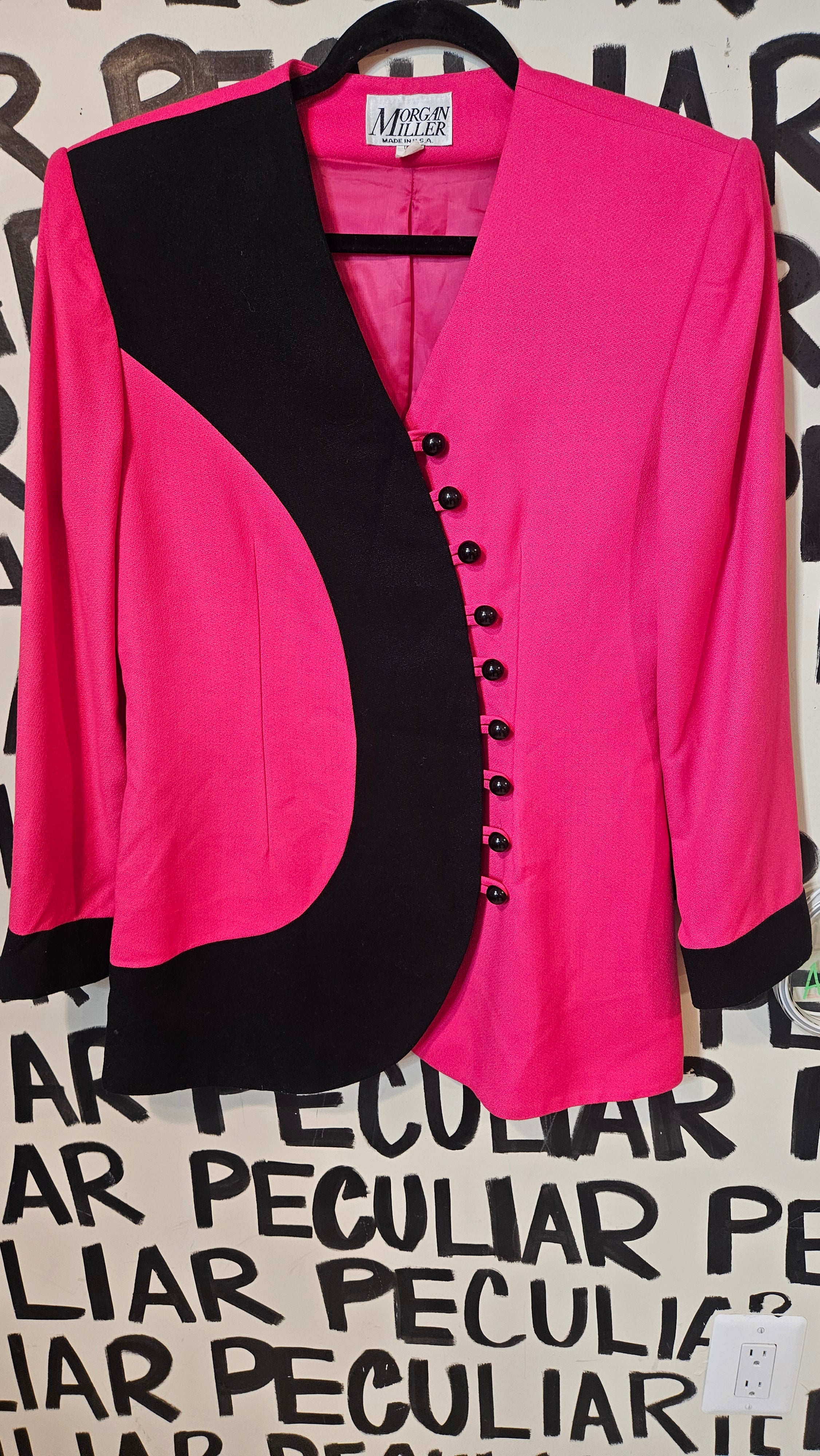 Black Pink Blazer