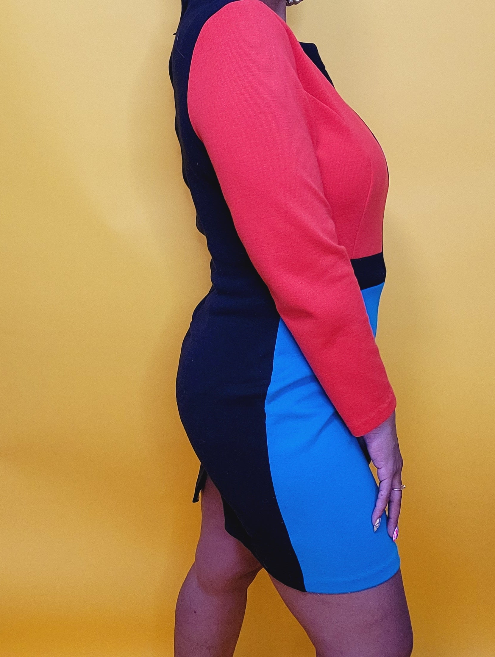 Poppin Colorblock Dress