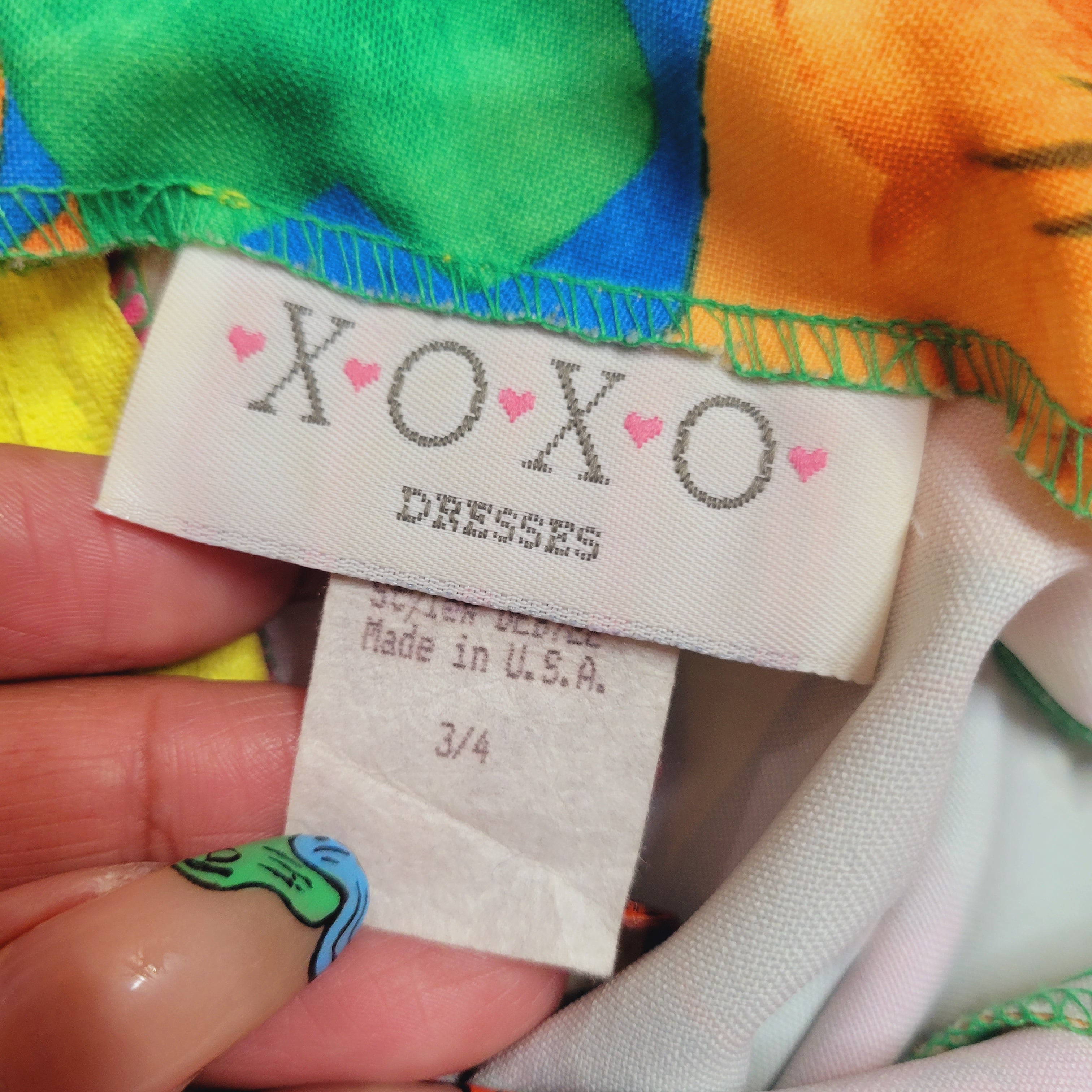 XOXO halter dress