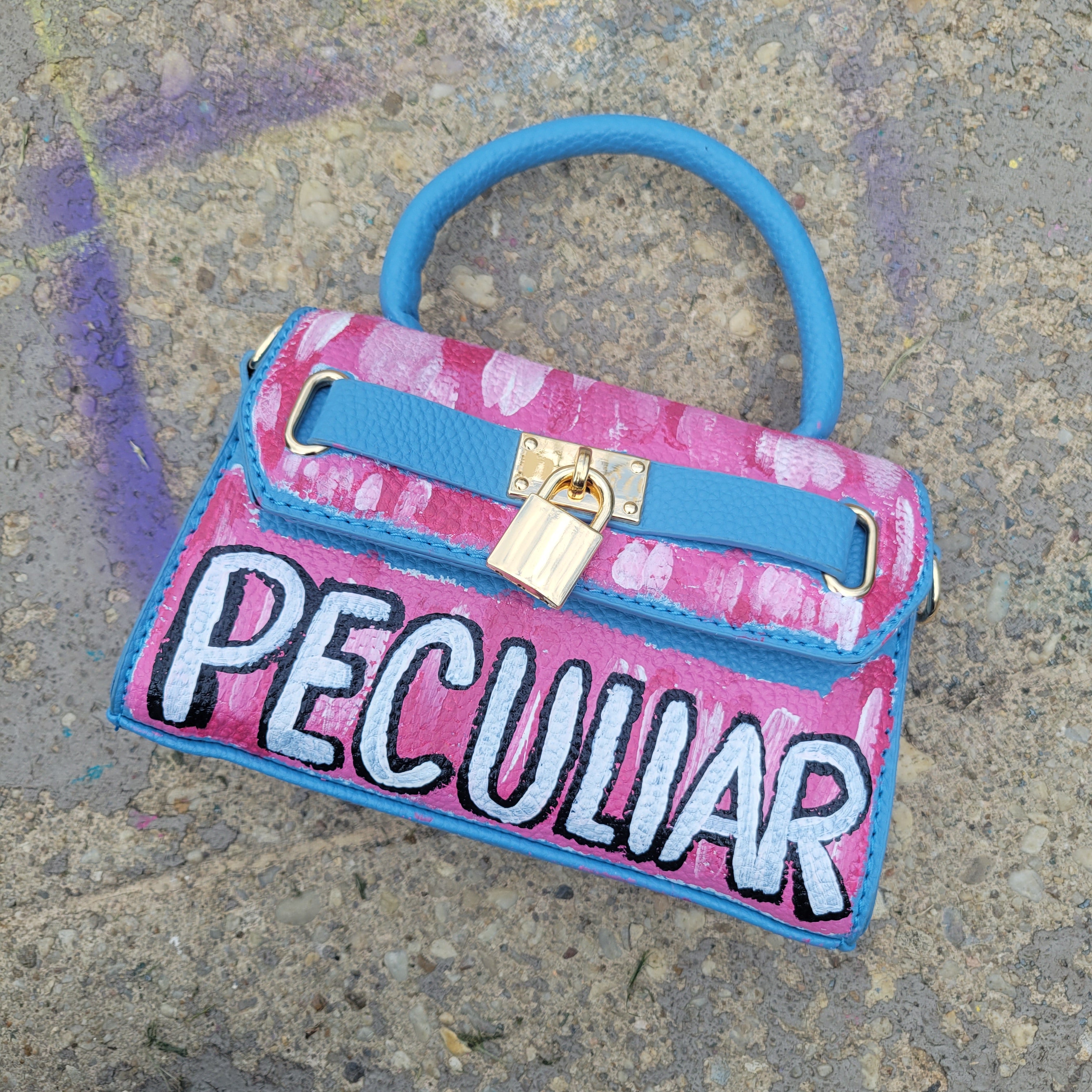 Peculiar Mini Luxe Bag (Cotton Candy)