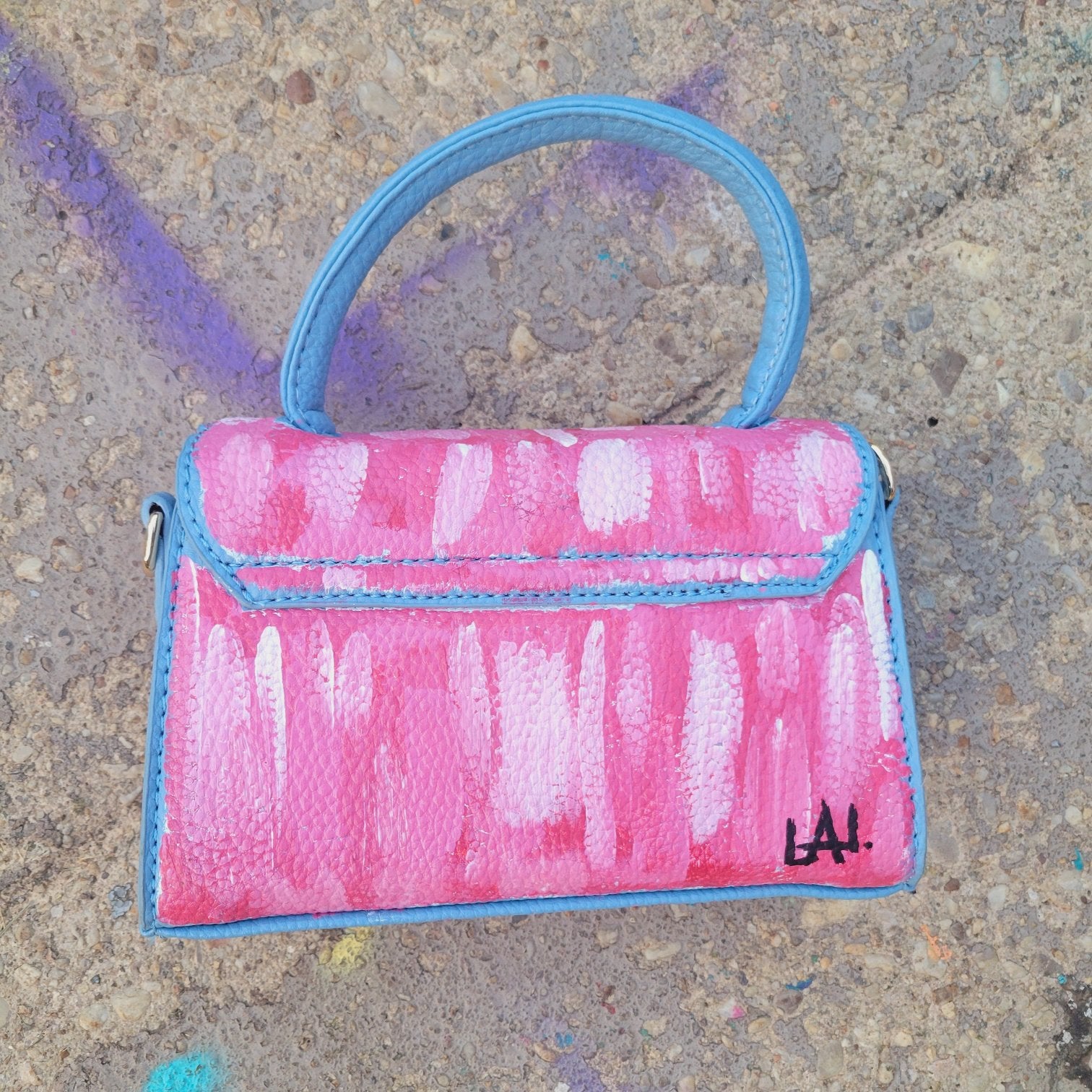 Peculiar Mini Luxe Bag (Cotton Candy)