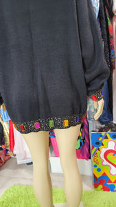 Tangie Vintage Jeweled Sweater