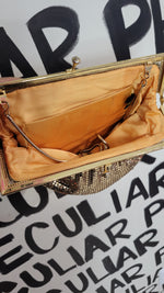 Load image into Gallery viewer, Gold Glitz Vintage Bag
