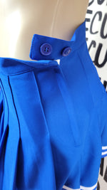 Load image into Gallery viewer, Blue pleated Tennis Skirt
