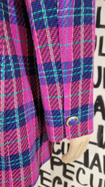 Load image into Gallery viewer, Jewel Toned Plaid Sportocat
