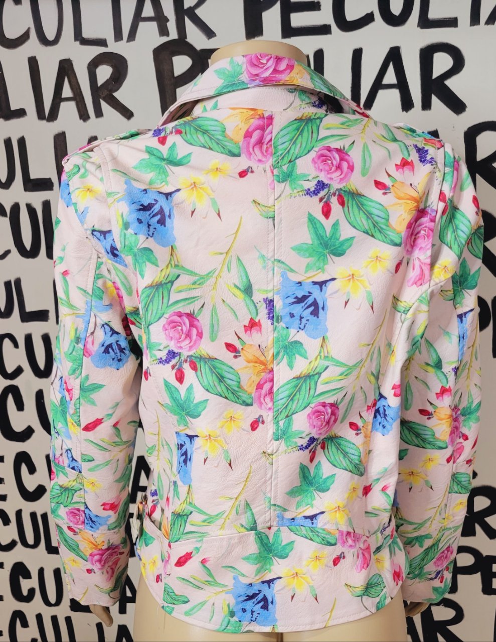 Flower Moto Jacket