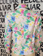 Load image into Gallery viewer, Flower Moto Jacket
