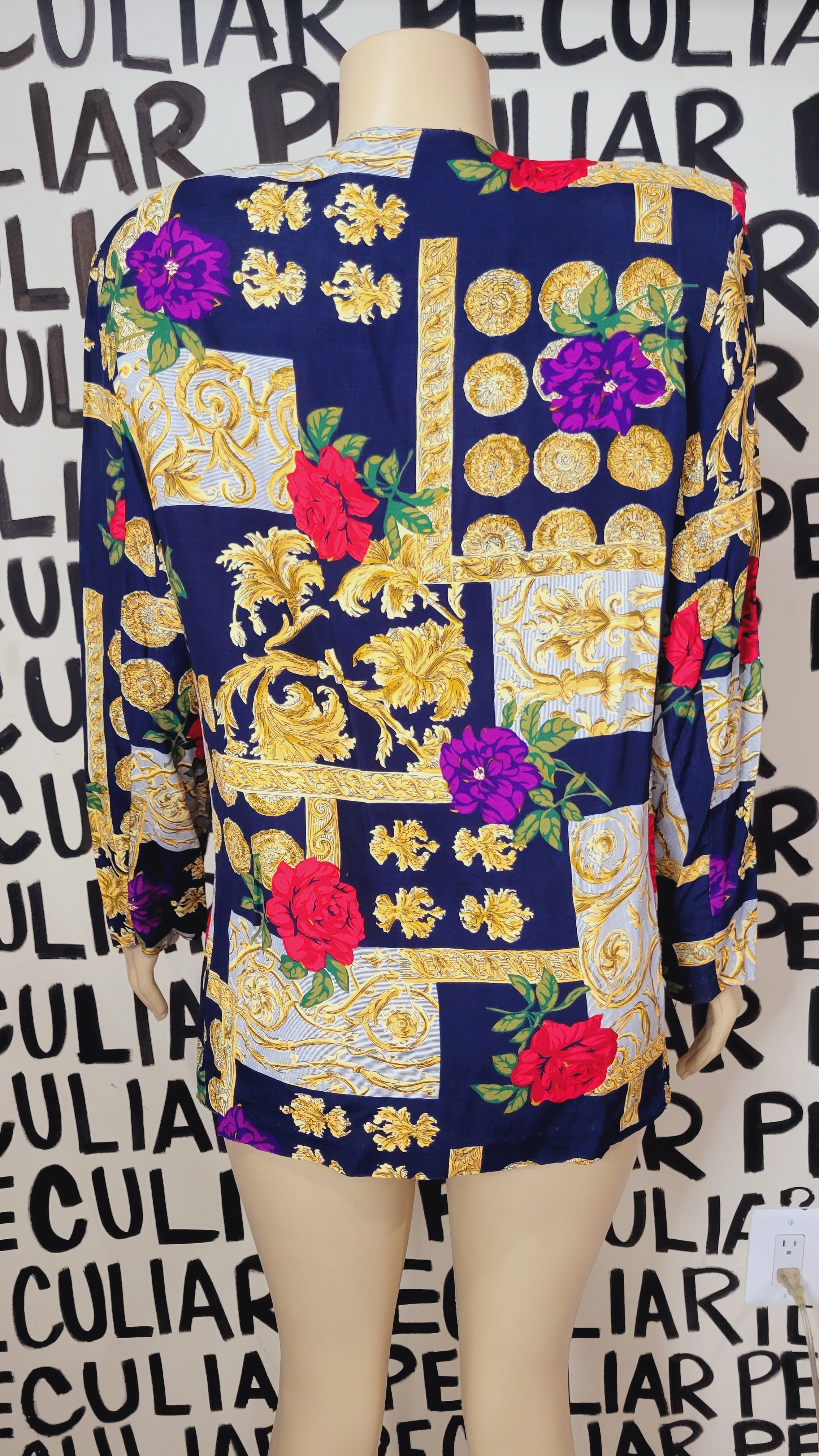 Baroque Floral Blazer