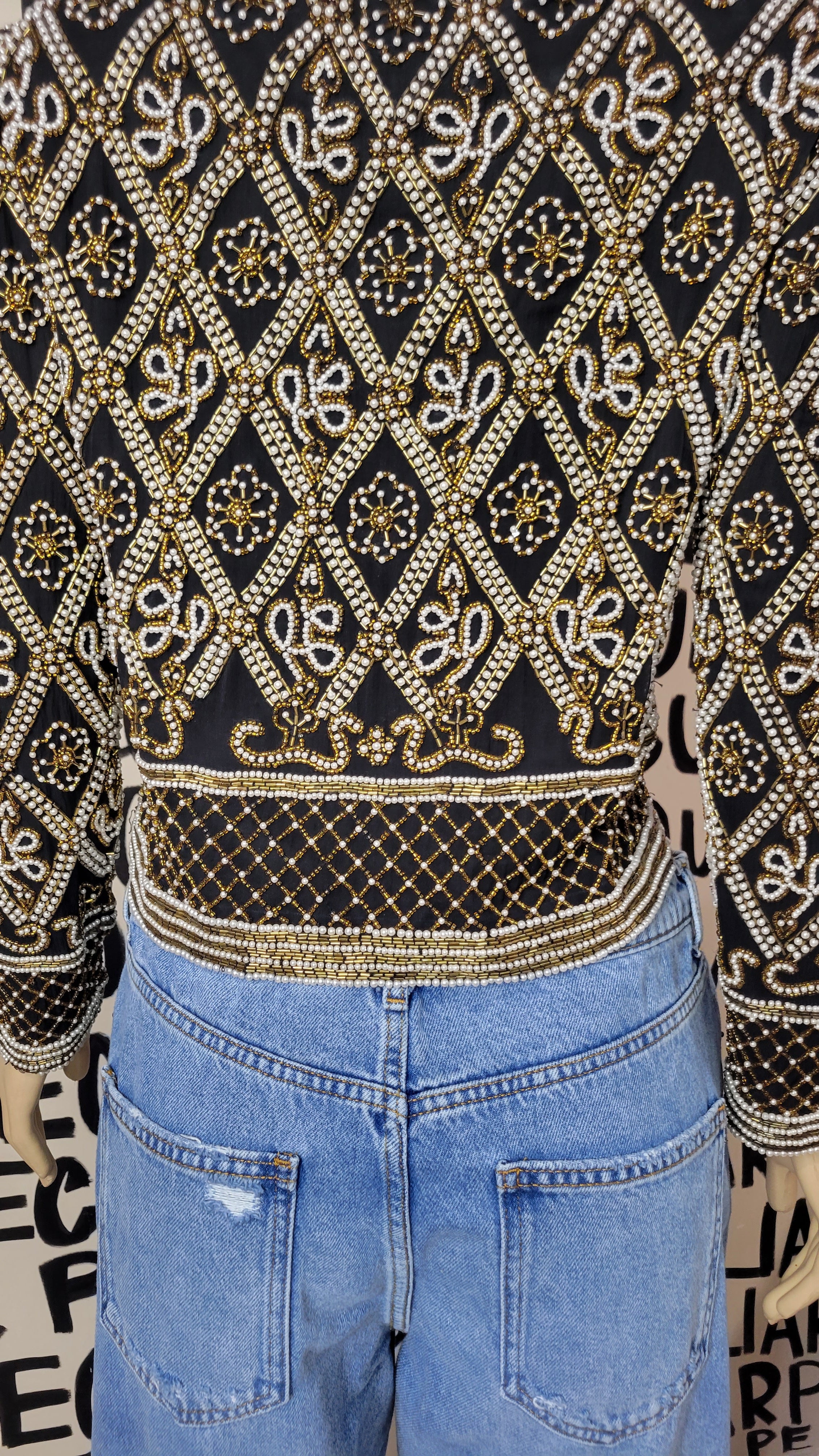 Brilliante by J.A. Beaded jacket