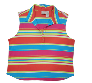 Bright Stripes Sleeveless top