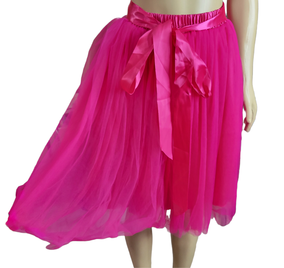 Pink Tulle Skirt