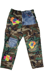 Load image into Gallery viewer, The Topic Camo Cargos
