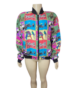 Wildlife Silk Bomber