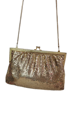 Load image into Gallery viewer, Gold Glitz Vintage Bag
