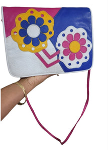 Carlos Falchi Flower Bag